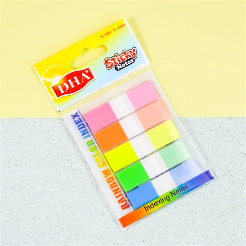 Wholesale Factory Sticky Notes Cheap PET Custom Sticky Notes It Note Pads Post 100 Sheet For Kids