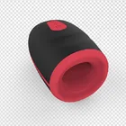 Sex Manufacturers Supply Original Size Simulation Black And Red Blow Job Cup Sex Toy For Men