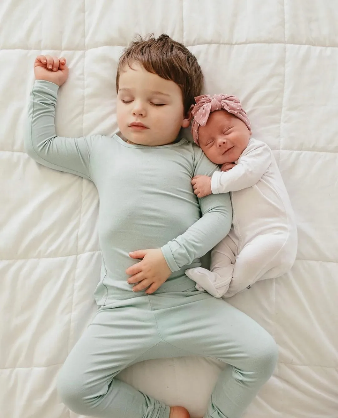 Stocked Girls Long Sleeves T-shirt and Leggings Set Plain Candy Color Kids Pajamas Sets For Infants toddler sleepwear pjs