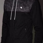 Men's Long Sleeve Camo Knit Sweatshirt Men Full Zip Up Casual Plain Sports Hoodies