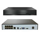 Cctv Dvr 8ch Dvr H265 CCTV DVR 8CH NVR 4K 8 Channel With POE