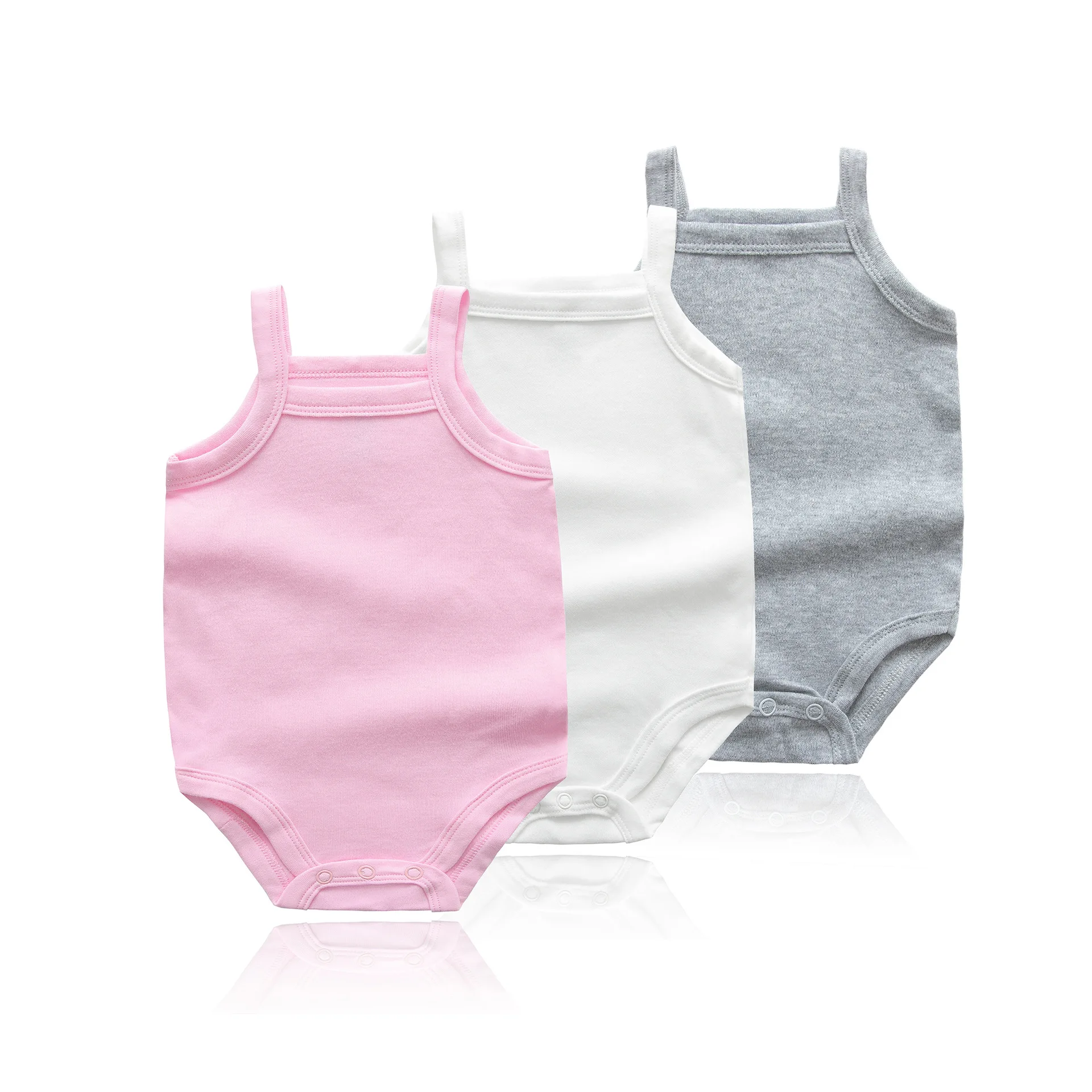 manufacturer wholesale 100% cotton baby bodysuit romper baby girl  onesie customised