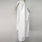 Oem Hoodies Manufacturer OEM 100% Cotton Terry White Unisex Hoodie Men Custom Logo Hoodies