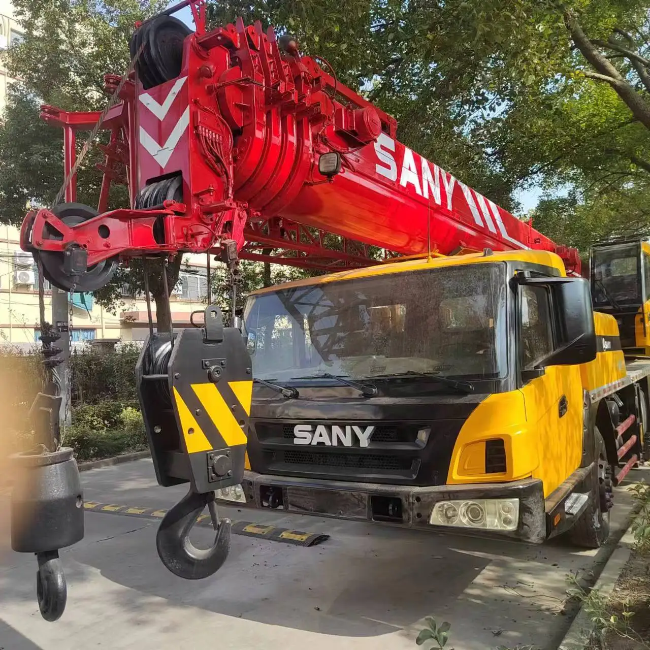 Sany Ton Mobile Truck Crane Stc S For Sale Sany Ton Crane Stc