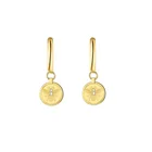 Dangle Drop Earrings Newest Stainless Steel Honey Bee Bumblebee Pendant Dangle Drop Earrings
