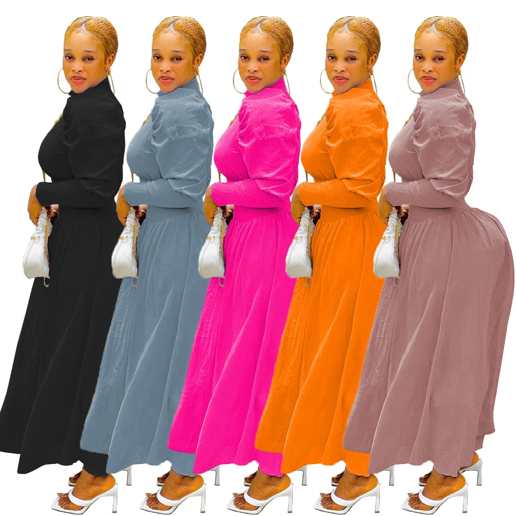 High Quality Long Puff Sleeve Tunic 
