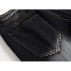 Jeans 2021 Factory Direct New Jeans Men's Designer Ripped Slim Fit Black Denim Jeans Plus Size Men's Jeans