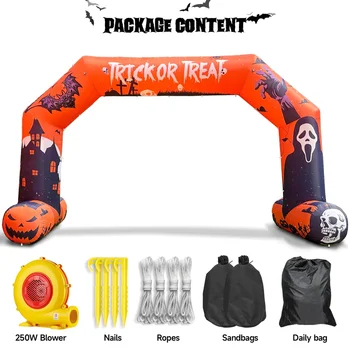 inflatable halloween pumpkin arches decoration inflatable arches for Yard Decoration Entrance