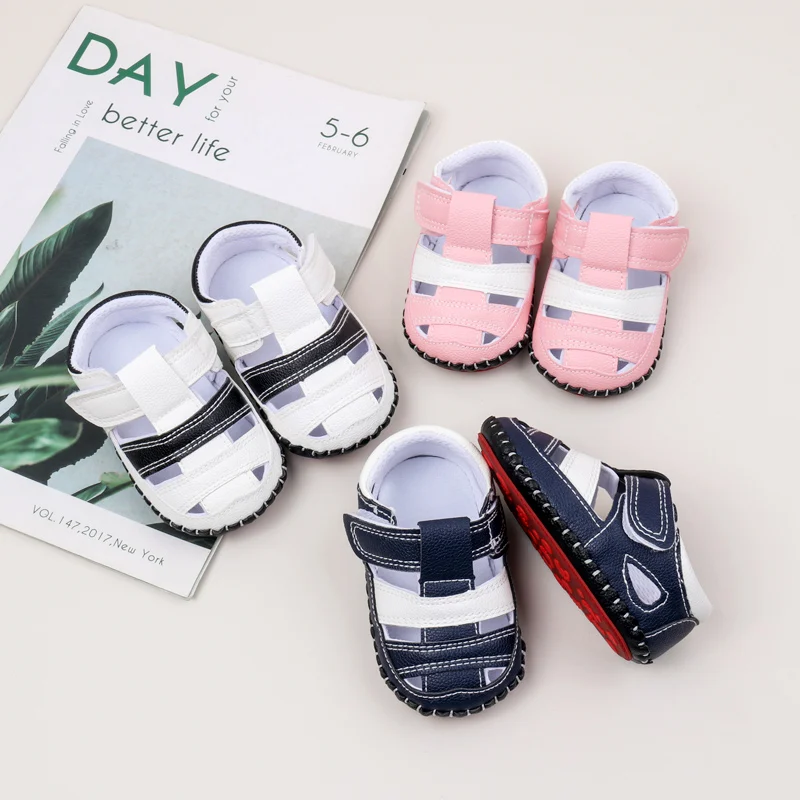 2024 Unisex Soft TPR Anti-slip Outsole Baby Sandals Summer Shoes for Boys and Girls supplier