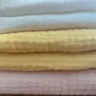 Cotton Fabric Crepe Muslin Baby 100% Combed Cotton Baby Diapers Muslin Fabric Crinkle Crepe Double Crepe Gauze Fabric