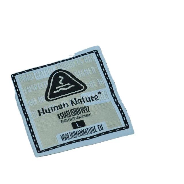 Triangle Customize Woven Garment Label