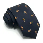 Ties Factory Custom Logo Fashion Formal Premium Floral Jacquard Polyester Neck Ties For Men