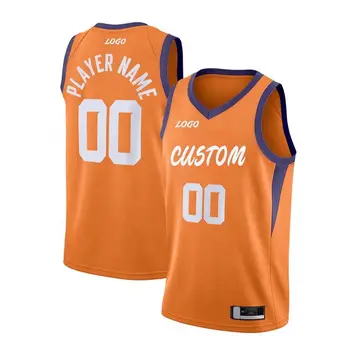 Amazon Basketball Clothes Hot Sale USA US NBAA- Team Embroidery T Shirt Vests Uniforms Bulls Jordan Hardwood Classic