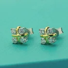 Diamond Earrings Earrings Silver 925 Small Diamond Stud Earrings Moissanite Diamond Earrings