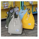 School Back Pack Bag Shopping Bag Trend Girl's Canvas Tote Shopping Bag Students School Bag Travel Back Pack