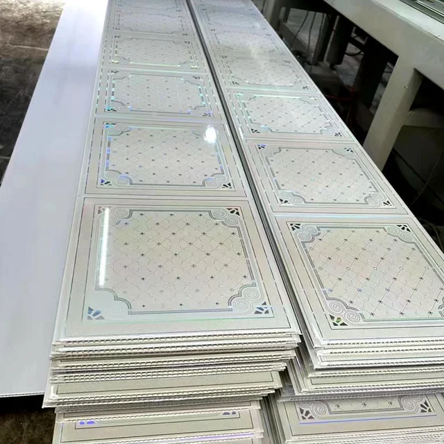 Hot stamping New design PVC ceiling & pvc ceiling panel