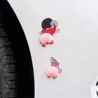 Car 3d Butt Car Crash Sticker Prevent Any Noise From Collisions Cute Cartoon Butt Bumper Sticker Fridge Sticker