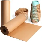 Paper Biodegradable Recyclable Alternative To Bubble Cushioning Wrap Honeycomb Cushioning Wrap Paper Rolls