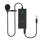Metal Microphone USB 3.5MM Jack Lavalier Clip Microphone Recording Mini Audio Camera Microphone For Computer Mobile Phone