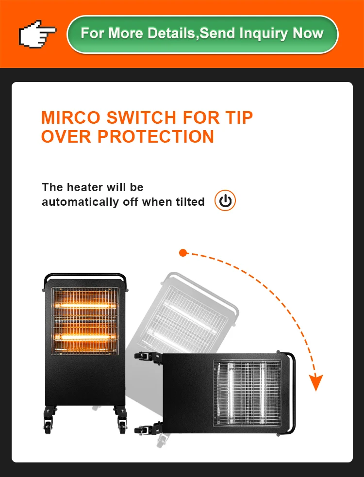 Industrial Portable Heater, 3Kw, NIH09 - detail 18