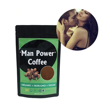 Arabica instant coffee with tongkat ali extract powder man power sex coffee
