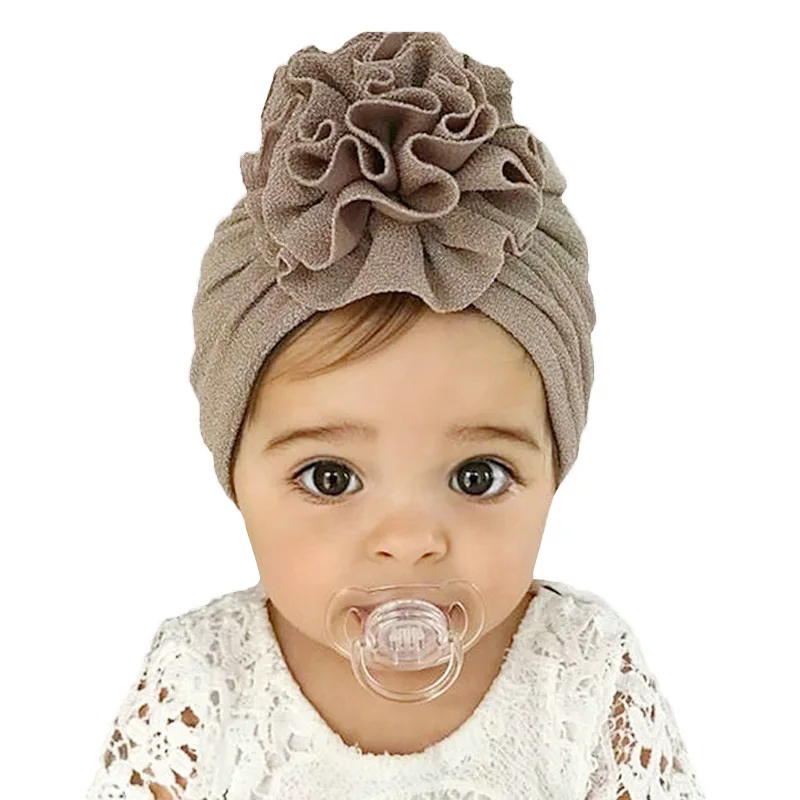 Flower Baby Hat Toddler Turban Infant 