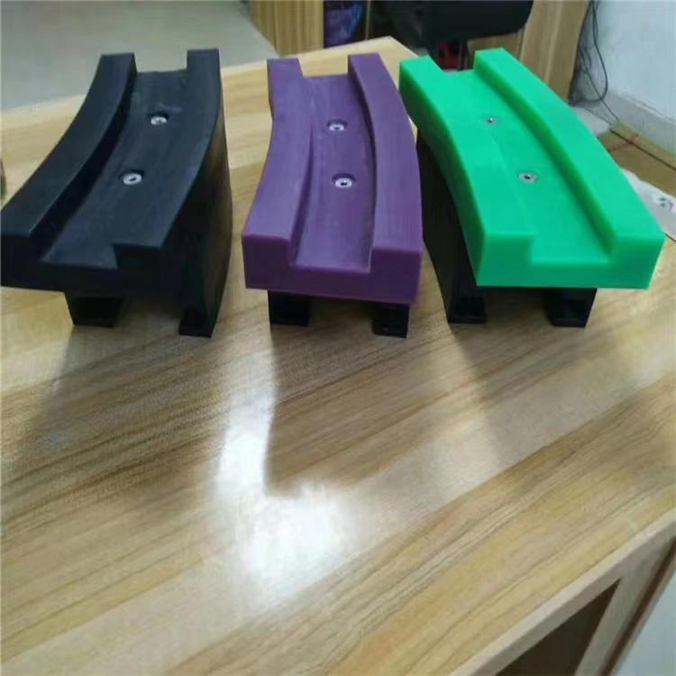 Extruded Uhmwpe Guide Rail Plastic Cutting Service For Efficient Guide