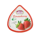 Food Lids Food Use And Printed Treatment Aluminum Foil Lids For Yogurt Packaging