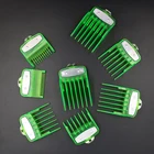 Clipper 4 Colors 8pcs Universal Professional Hair Clipper Guards Hair Limit Comb Guide Trimmer Replacement