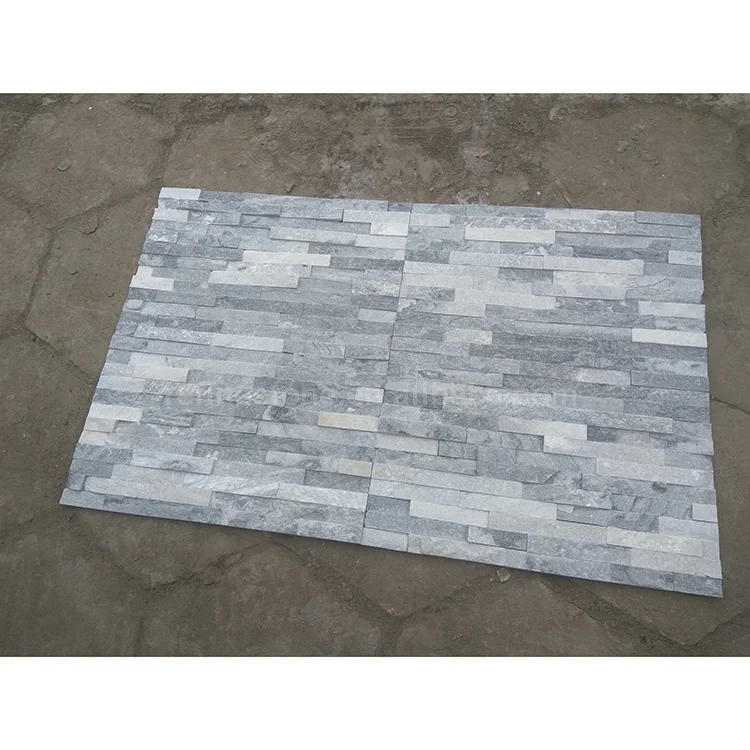 Rf Cloudy Grey Quartzite Slate Culture Stone Wall Veneer Buy Slate