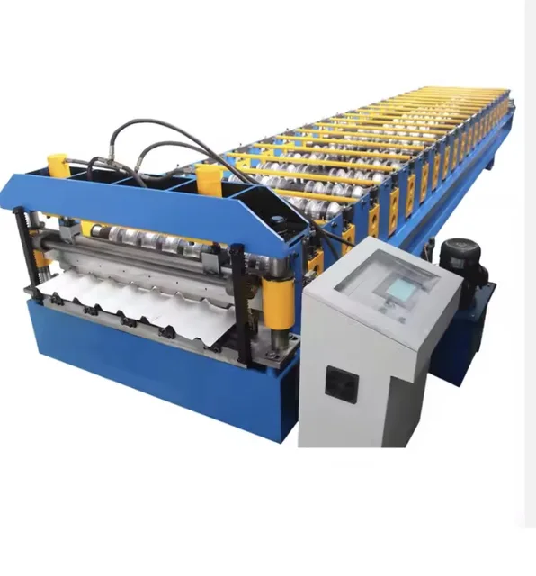 Hot Selling Regular Size And Special Size Metal Roof Tile Roll Forming Machine