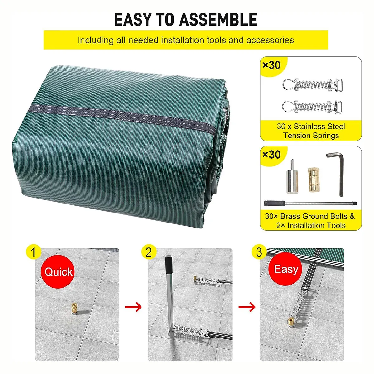 Customized High Quality Lower Price Safety Pool Cover for Family Pool Swimming Pool Cover Automatic supplier