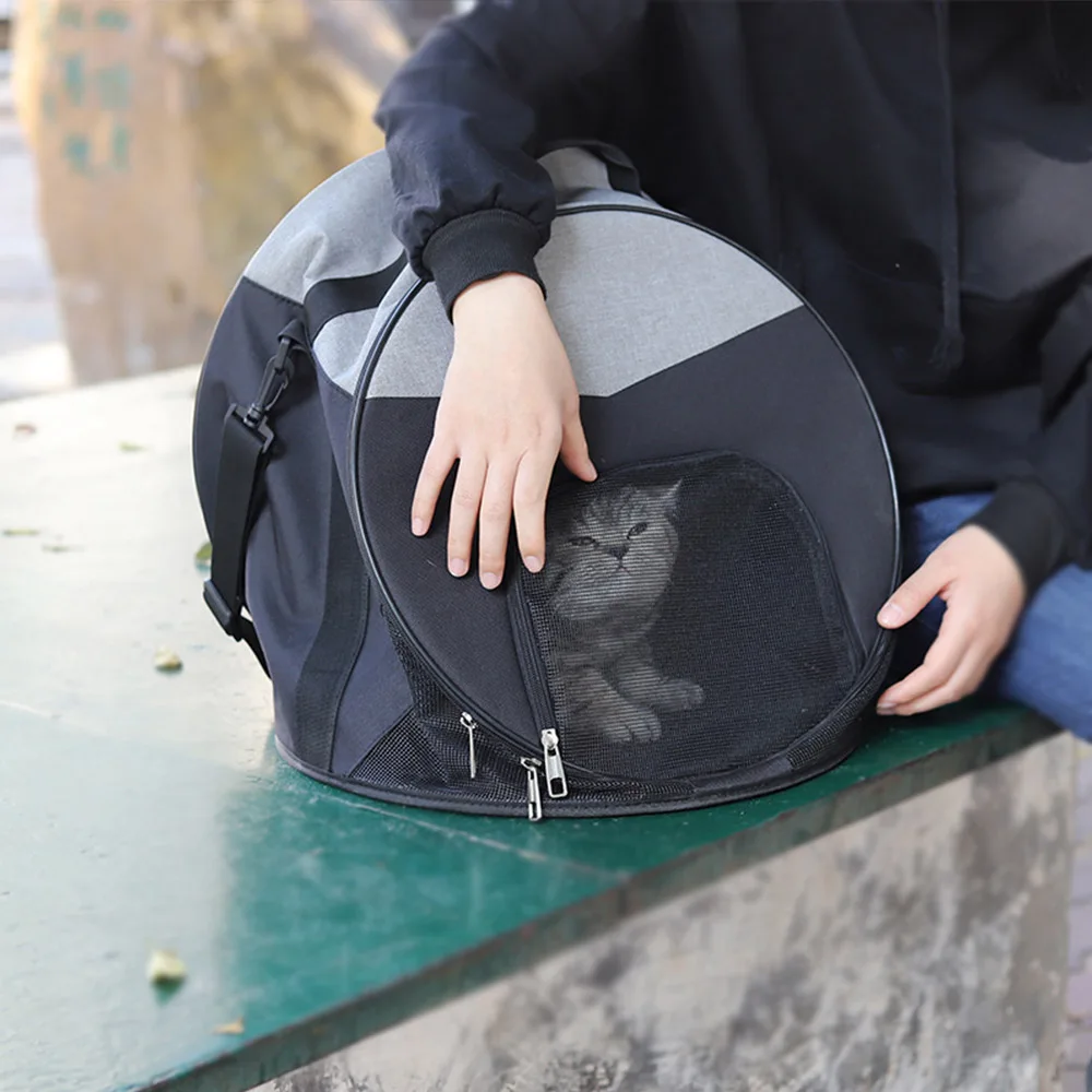  outdoor travel Nylon grey Travel bag/Dog Travel bag