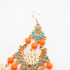 Earrings Amazon Hot Selling Beads Jhumka Indian Accessories Jewelry Unique Drop Earrings For Women