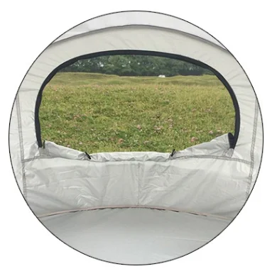 Portable Lightweight Beach Tent with UV Protection Easy Setup Steel Frame Sun Shelter for Outdoor Camping factory