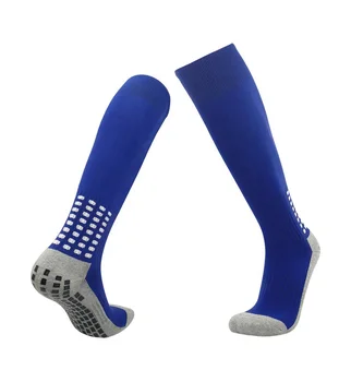 Top Sales Custom Men's Anti-slip Crew Football Socks Grip Sports Rubber Socks Unisex Manufacturer Socks Wholesale