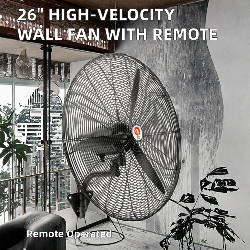 Wall Mounted Fans, 130W, Plastic - detail 8