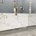 Quartz Kitchen Top Artificial Stone Calacatta White Quartz Stones Slabs China Cheap Quartzstone Prices