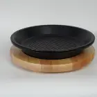 Plate Thick Pepper Kitchen Iron Plate Special Round Steak Iron Plate