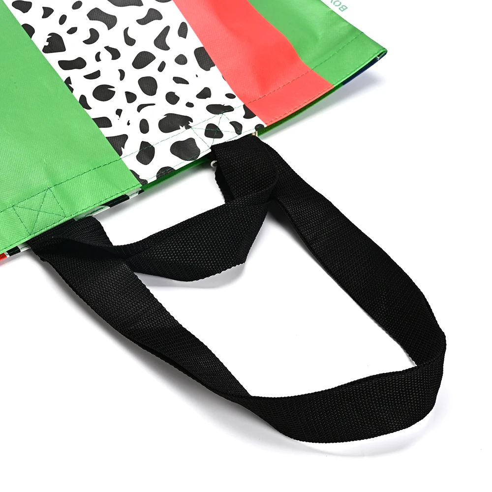 Manufacturers Can Customize Laminated Color Printing Portable Shopping Waterproof Items Storage Packing Waterproof Non Woven Bag details