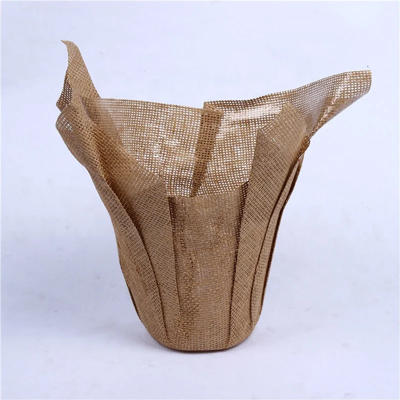 modern home recycled washable small paper decorative flower pot covers