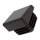 Tube End Cap MOCAP Square Tube Plastic End Cap Angled