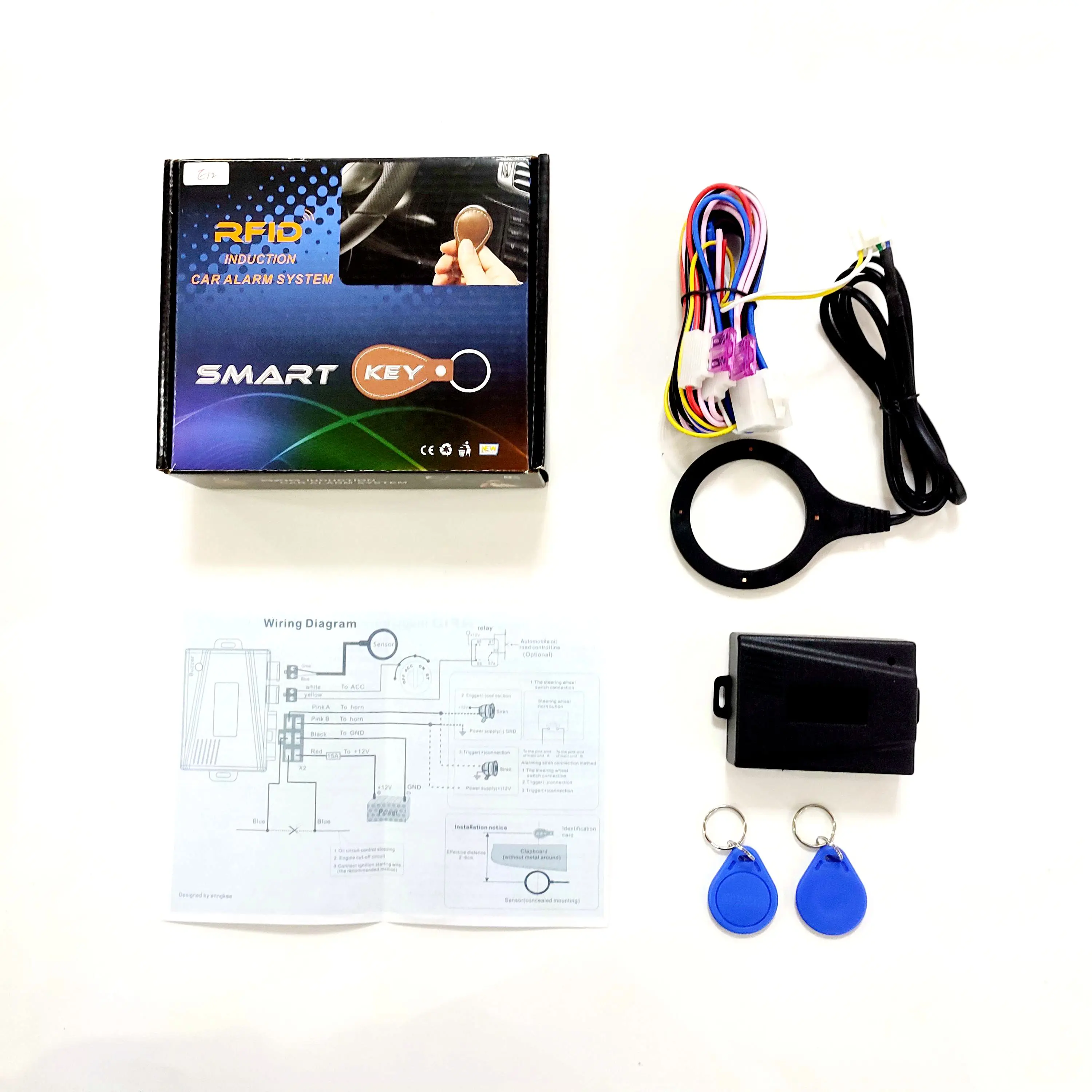 Universal Anti Theft Rfid Auto Immobilizer Keyless Entry Engine