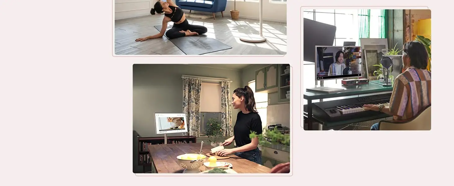 21.5/24/32 Inch Class Stand By Me Tv 1080p Portable Touch Screen Monitor Builtin Battery Full