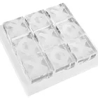 Game Set Custom High Transparent Acrylic Tic Tac Toe Game Clear Acrylic X And O Game Set