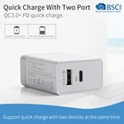 Charger A Charger USB C Wall Charger 2 Port Type C Charger With QC3.0 Dual Usb 18W PD Fast Phone Charger
