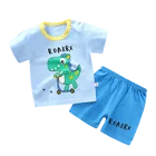 Kids Set Cheap Kids Short Sleeve Suit Summer Cotton Sleeve Shorts Set