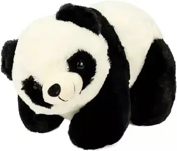 12inch Cute Plush Panda Stuffed Animal Toy Soft Cuddly Panda Plushie Stuff Birthday For Kids Boys Girls