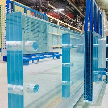 bulletproof custom size lamin safety PVB SGP Clear tempered laminated building glass replacement price for Building