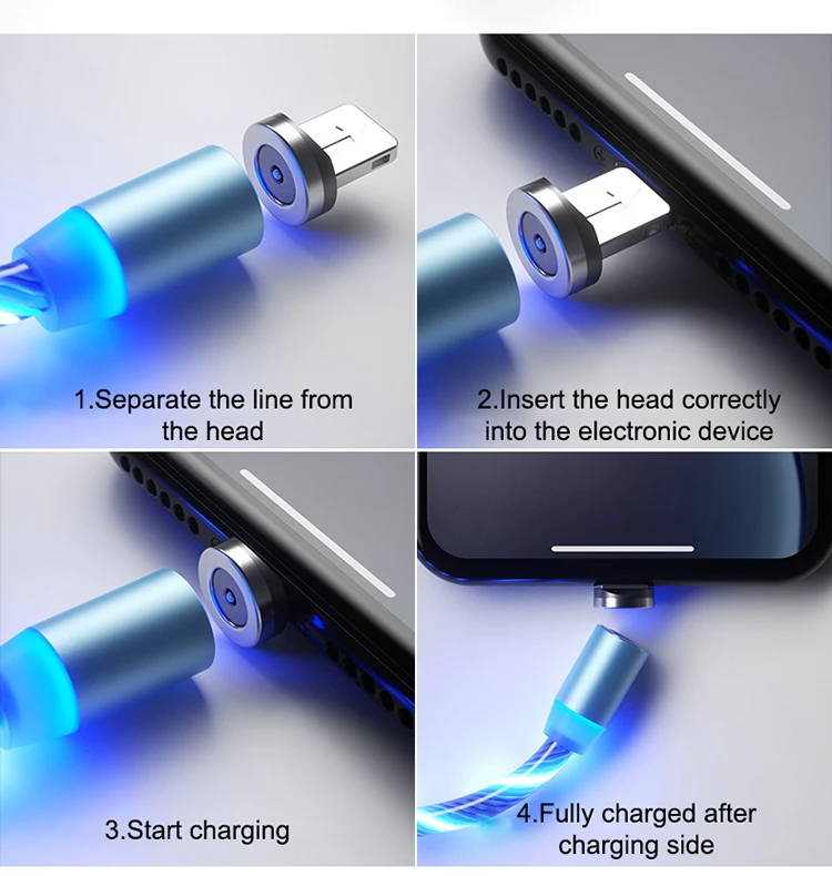 Cable Usb de charge rapide magnétique